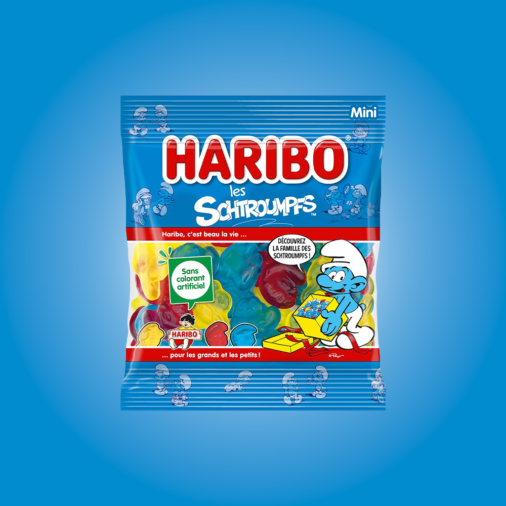 Haribo Smurfs 40g Sachets